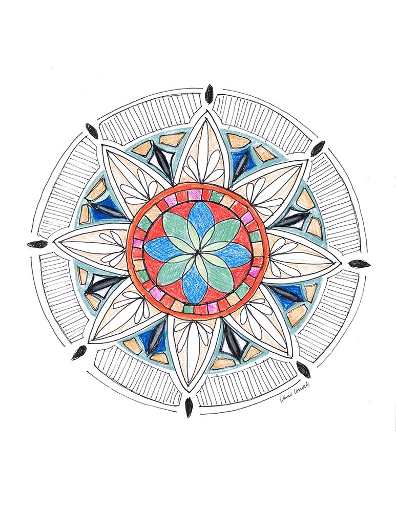 Spring Mandala Poster Print by Lanie Loreth - Item # VARPDX13086