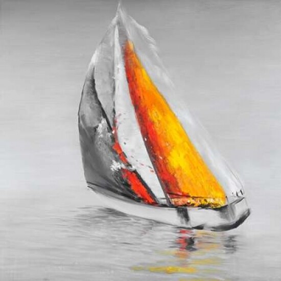 Wind Boat Two Colors Poster Print by Atelier B Art Studio - Item # VARPDXBEGCOA63