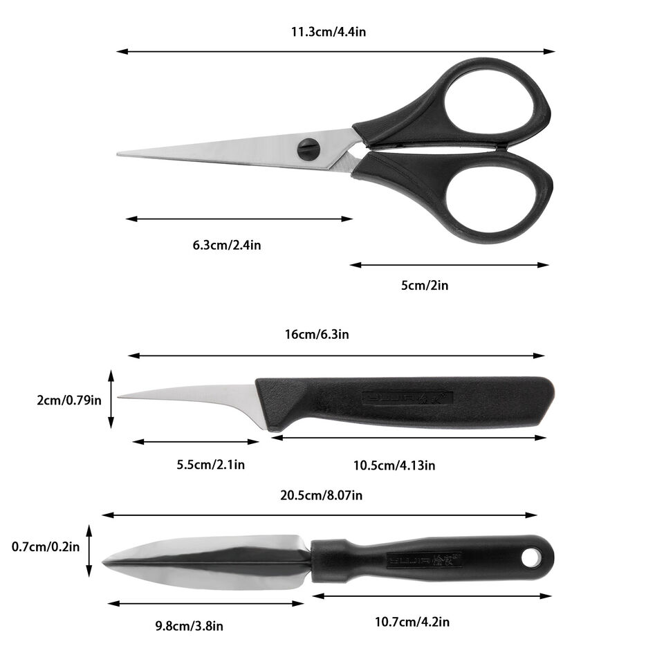 Kitcheniva High Quality Food Carving Tools Set 18 Pcs