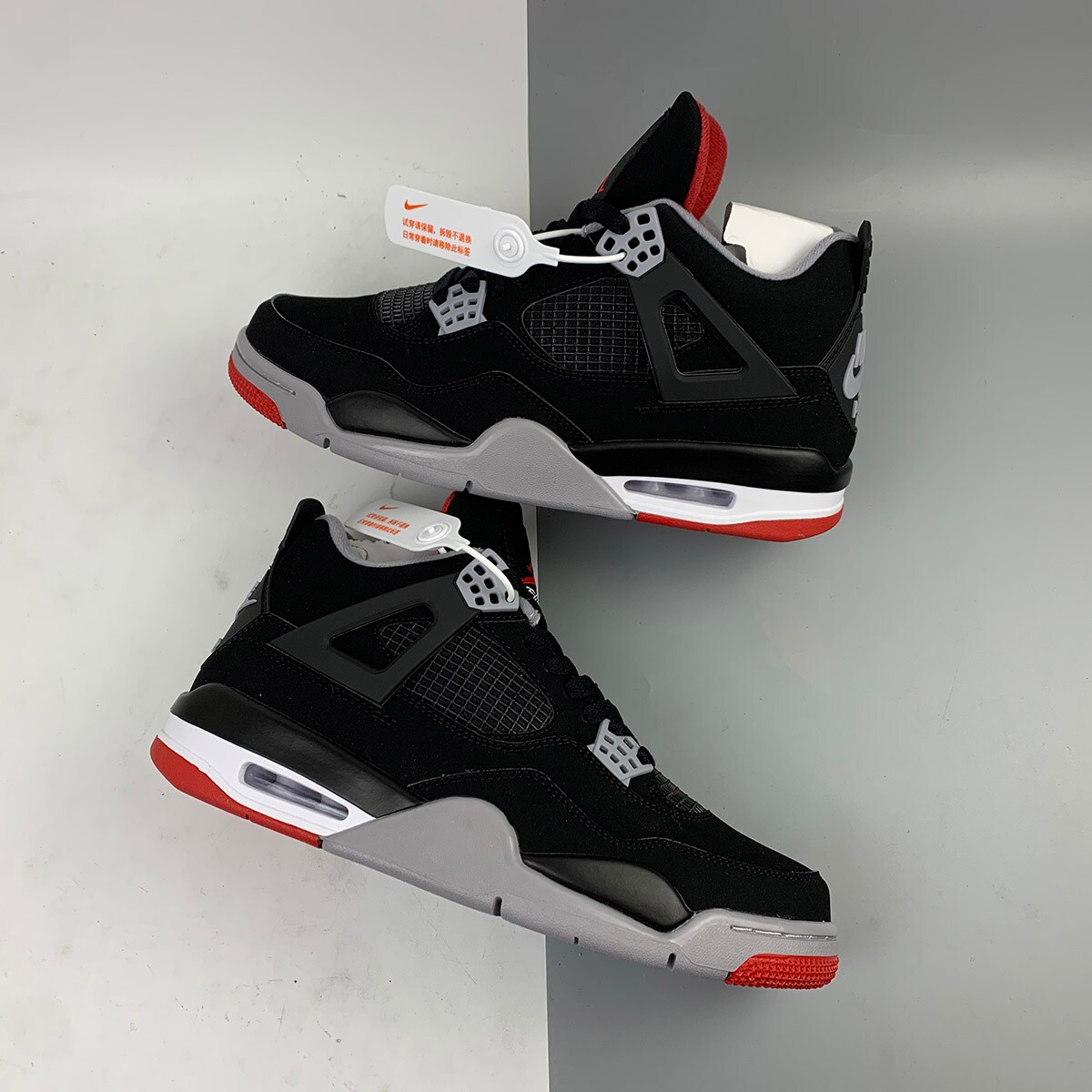 Air Jordan 4 Bred Sneakers For Men And Women Gift For Him Gift For MakerPlace by Michaels