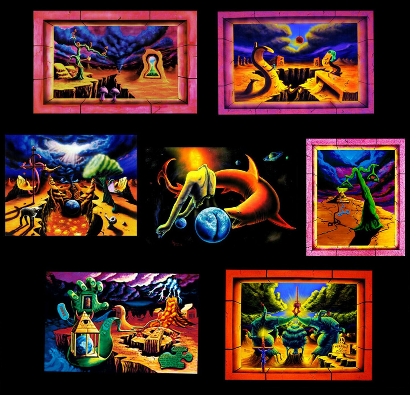 洋書 Ultraviolet Classic Blacklight Posters Ultraviolet: 69 Classic Blacklight Posters from the Aquarian