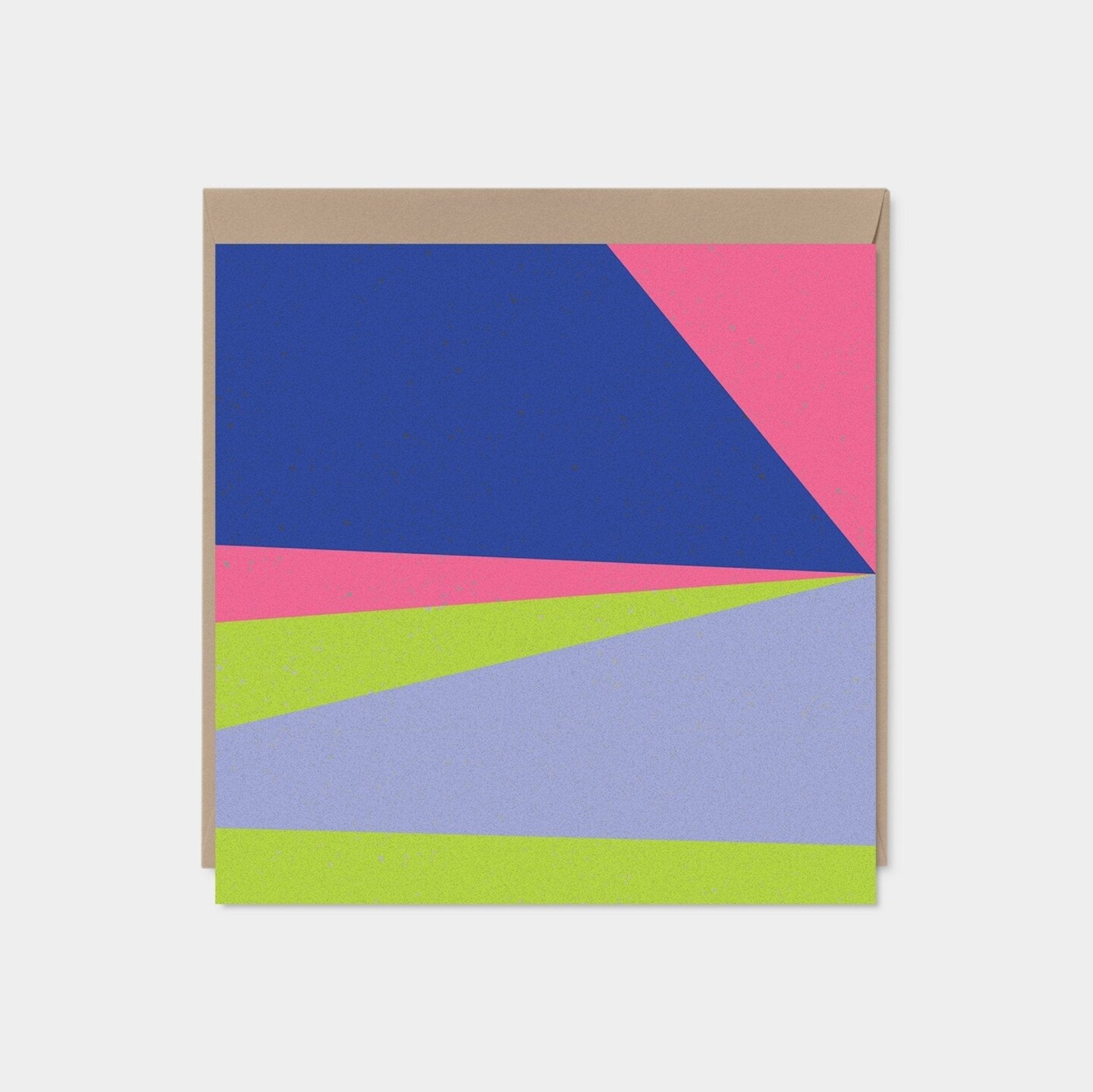 Color Block and Circle Modern Art Cards