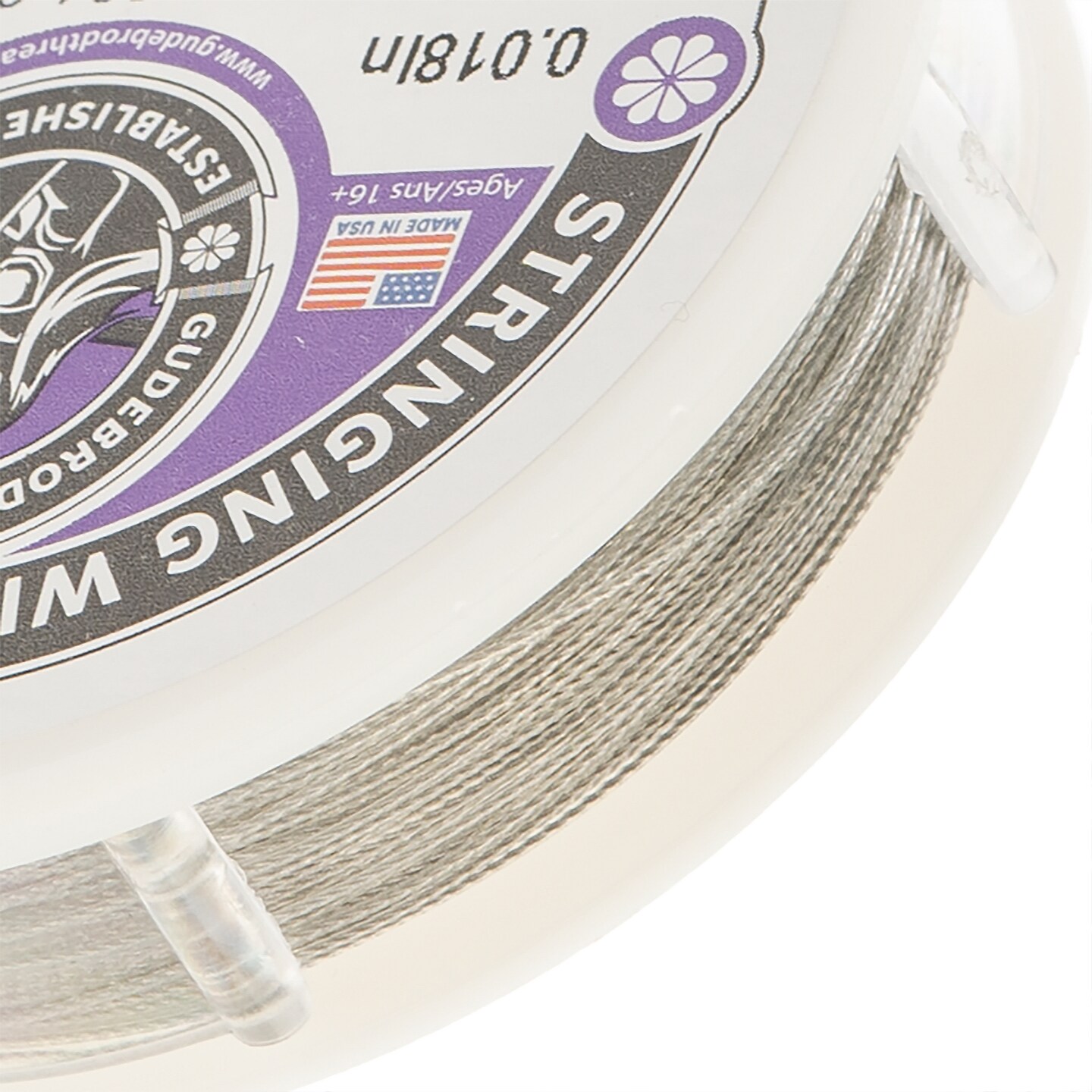 Gudebrod 21-Strand Stainless Steel Jewelry Wire | Made in USA