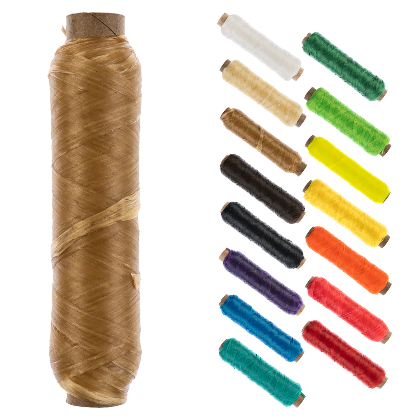 Gudebrod 70lb. 5-Ply Artificial Sinew Bobbin Thread, 20yd. | Made in USA