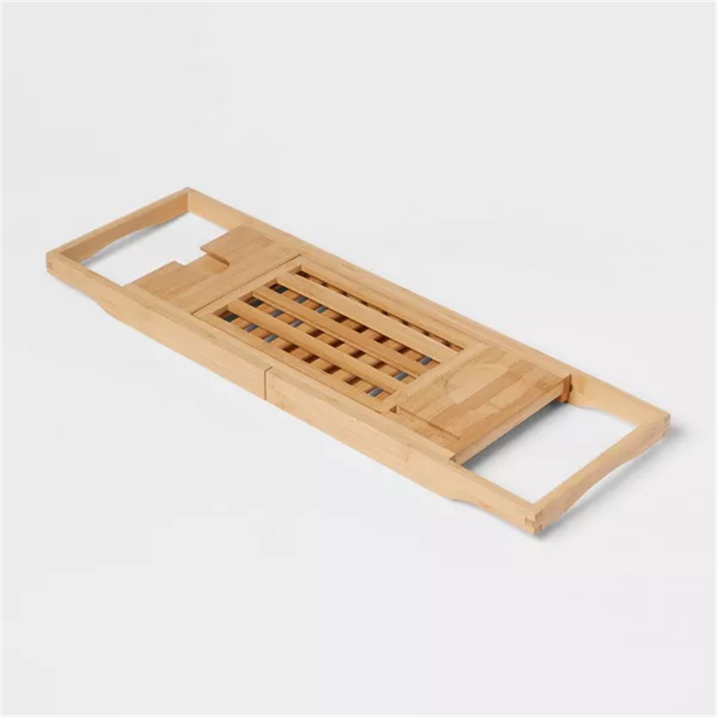 Bamboo Bathtub Caddy