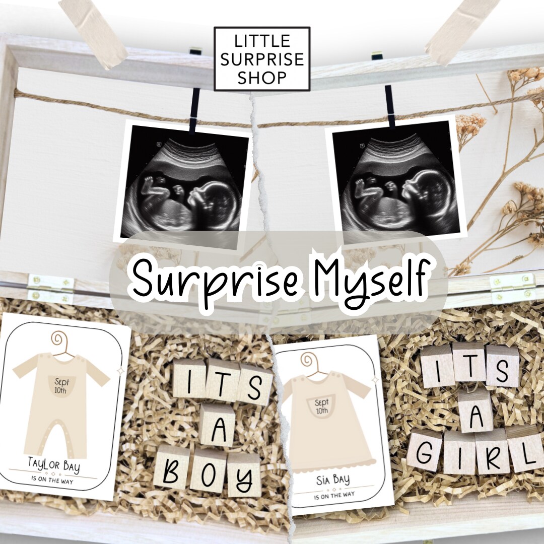 Baby popular Shower Gift Box | Baby Boy | Pregnancy Announcement | Gender Reveal