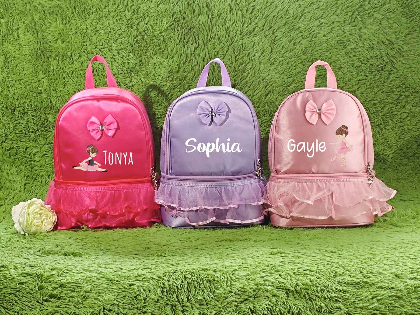 Personalized dance backpack sale