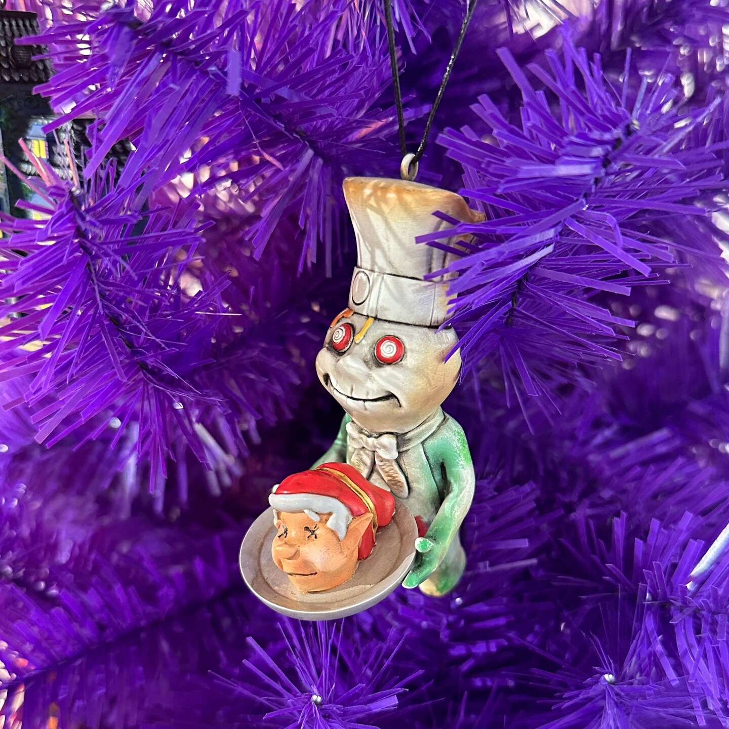 Tree Buddees Sadistic Baker Halloween/Christmas Decoration Funny Dark Humor Ornament