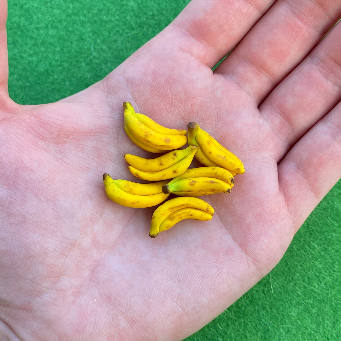 Miniature Bananas for Dollhouse Bunches and Single PRETEND PLAY Food for  Dolls 1:6 1:8 1:12 Scale MakerPlace by Michaels