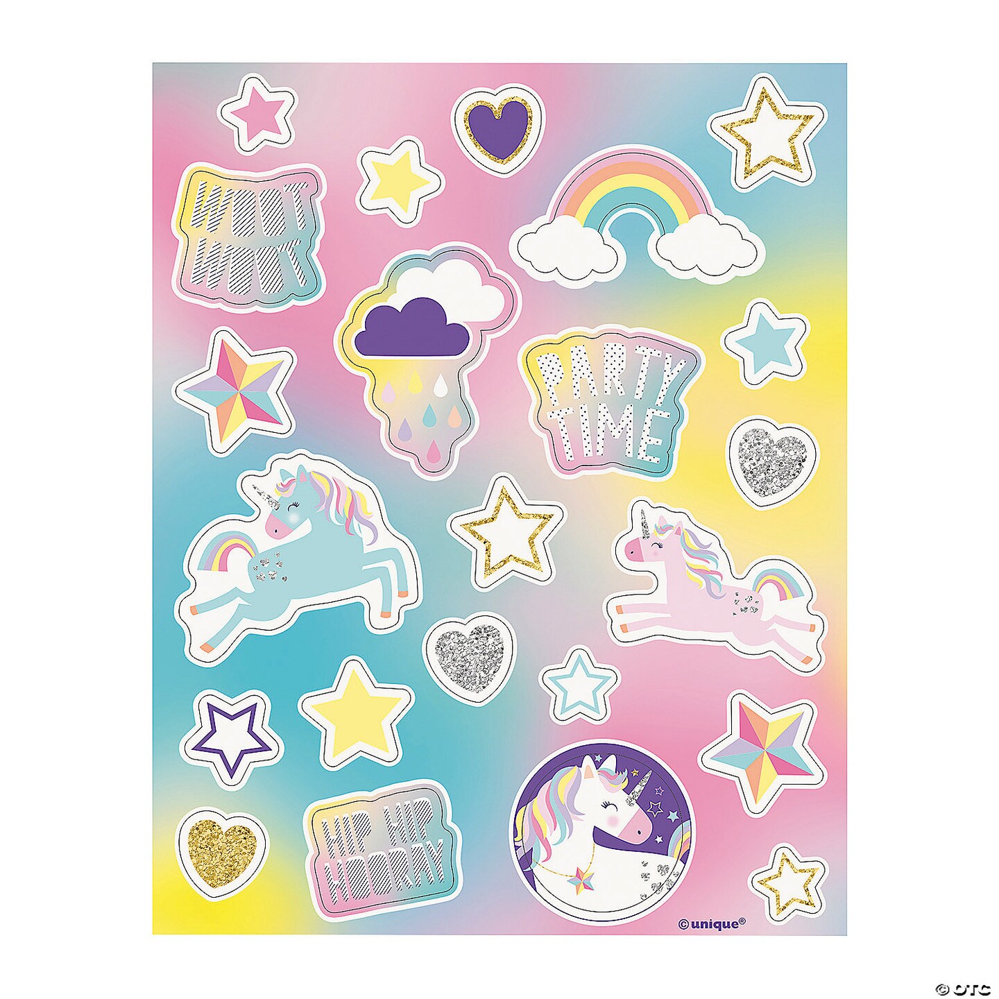 Glitter Unicorn Birthday Party Game