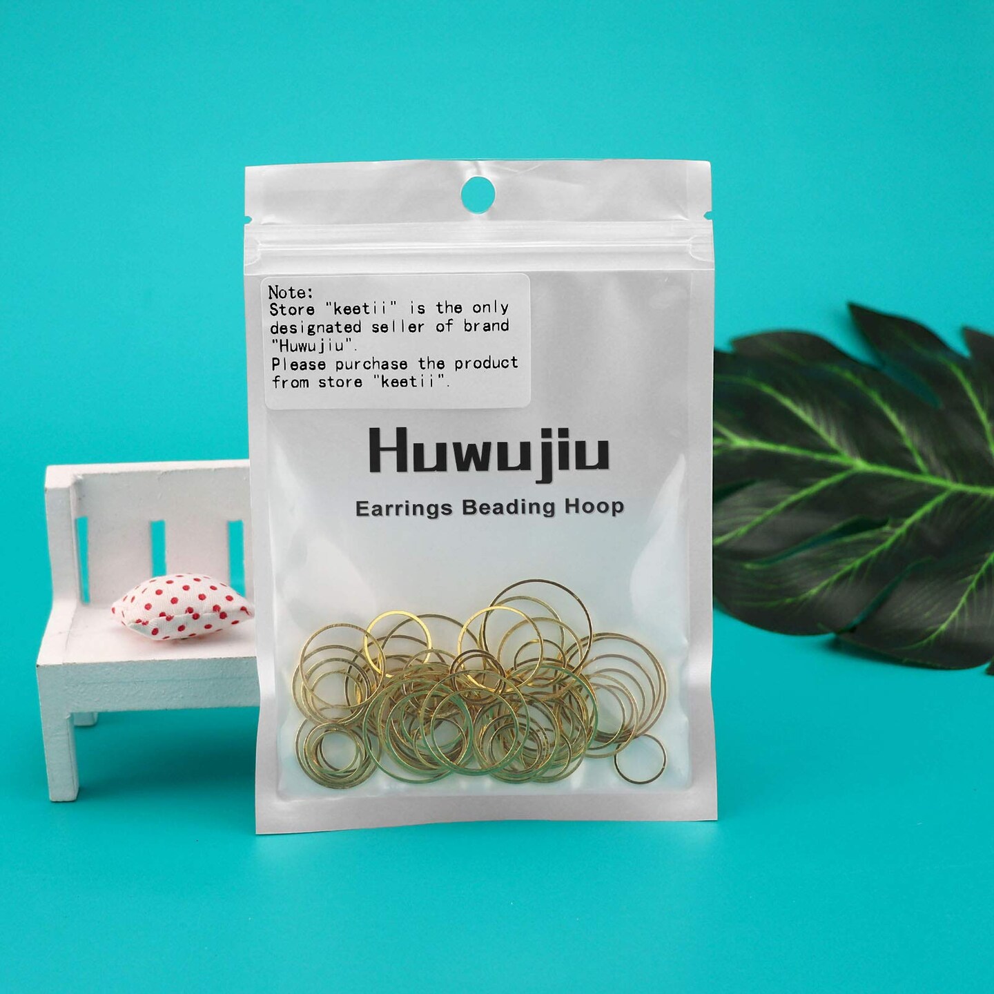 70 Pieces Earrings Beading Hoop Earring Finding Round Earring Circle Round Beading Hoop Open Bezel Pendant Frame for Jewelry Making