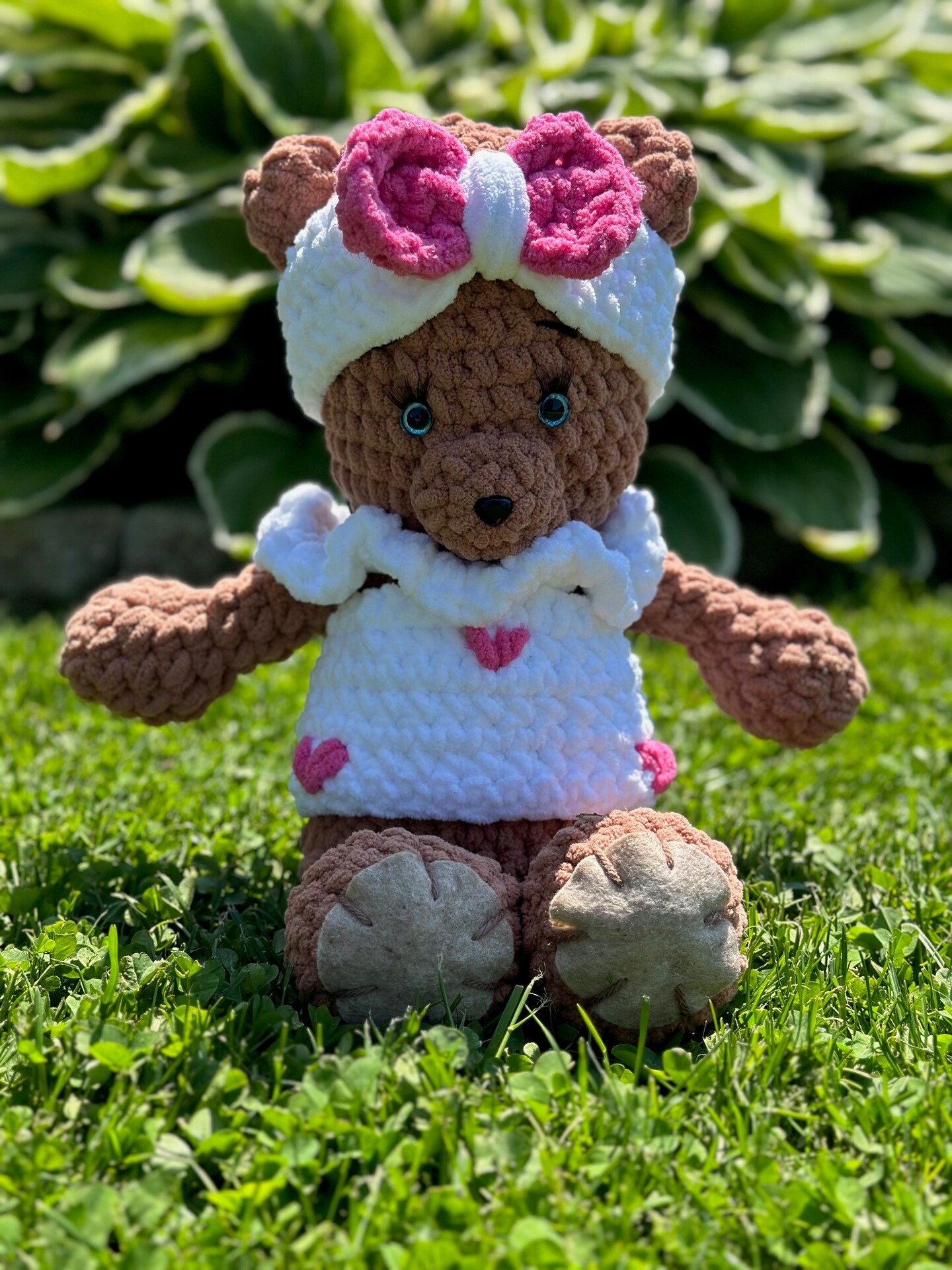 Hand Crocheted Teddy Bear | MakerPlace by Michaels