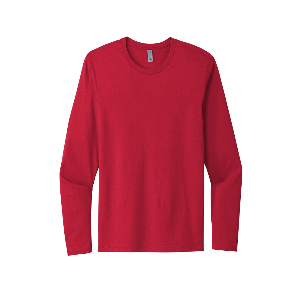 Next Level® Soft & Lightweight Cotton Crewneck Long Sleeve Tee