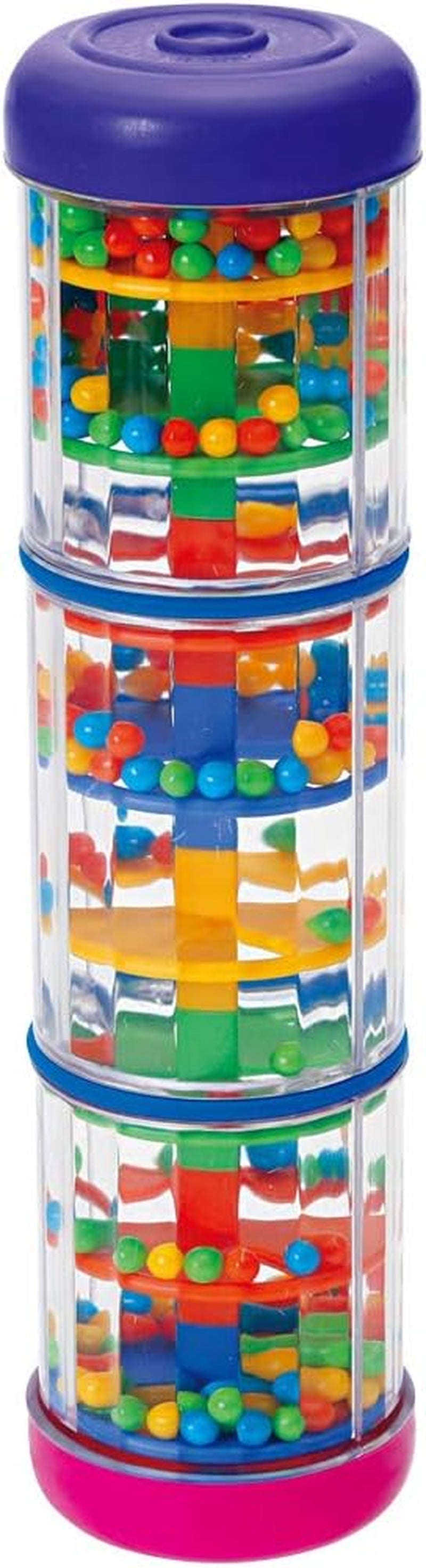 By Edushape Rainmaker - 8 Inch Rainstick Musical Instrument for Babies, Toddlers and Kids - Educational Toy for Sensory Developmental Rhythm Shaker