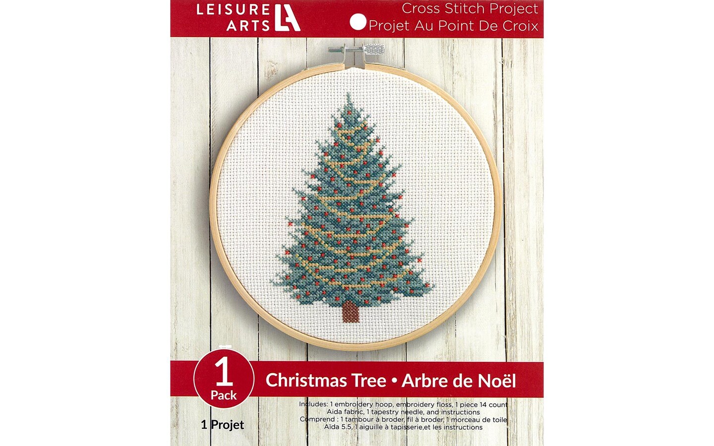 Leisure Arts Cross Stitch Kits 6&#x22; Christmas Tree