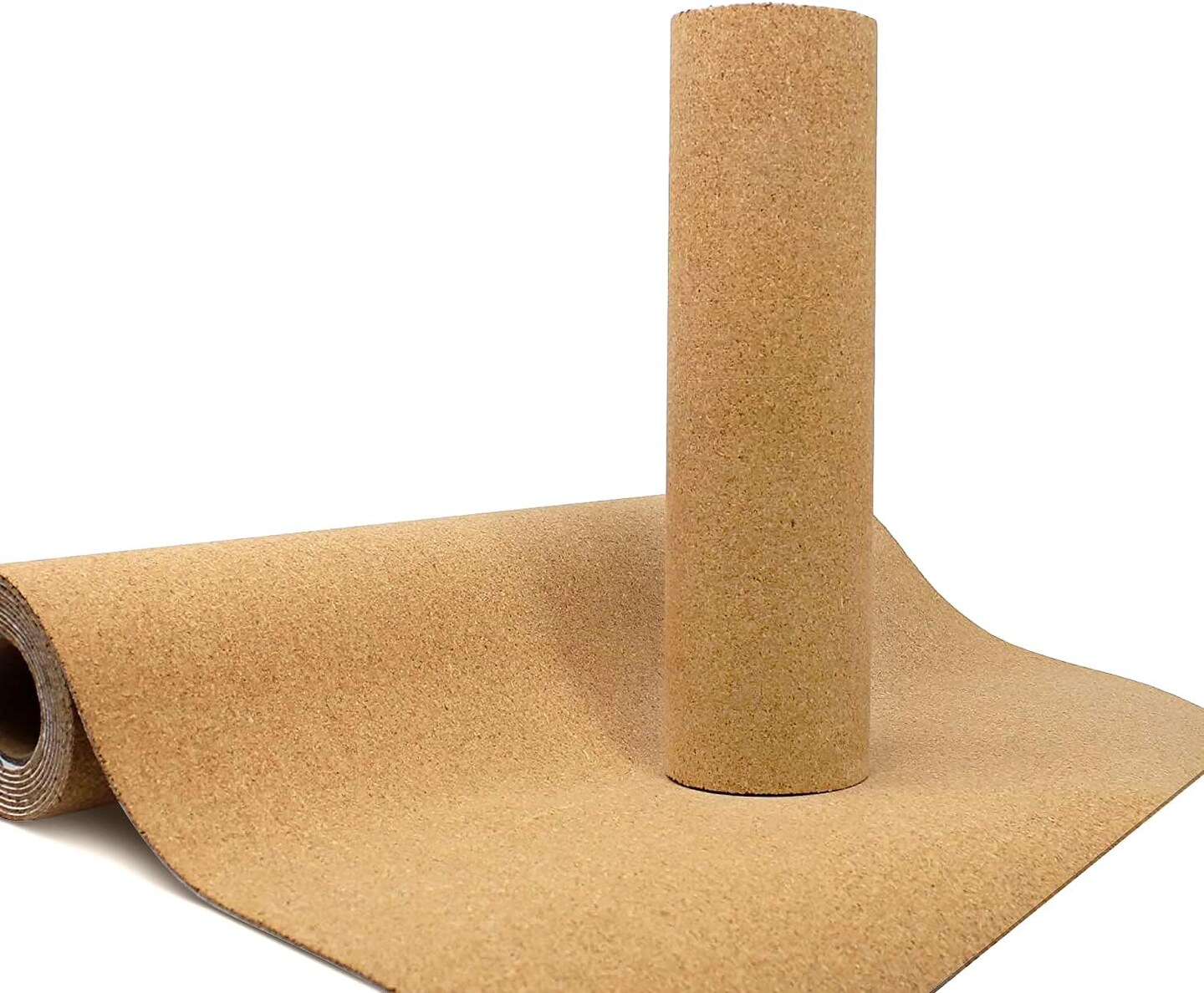 Adhesive Backed Natural Cork Board Sheet Paper Roll (15.9 Inch x 6.5ft