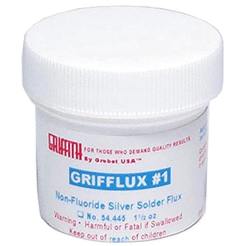 Paste Grifflux Flux 1 1/2 oz & Solder Silver Bearing Wire Soldering Paste