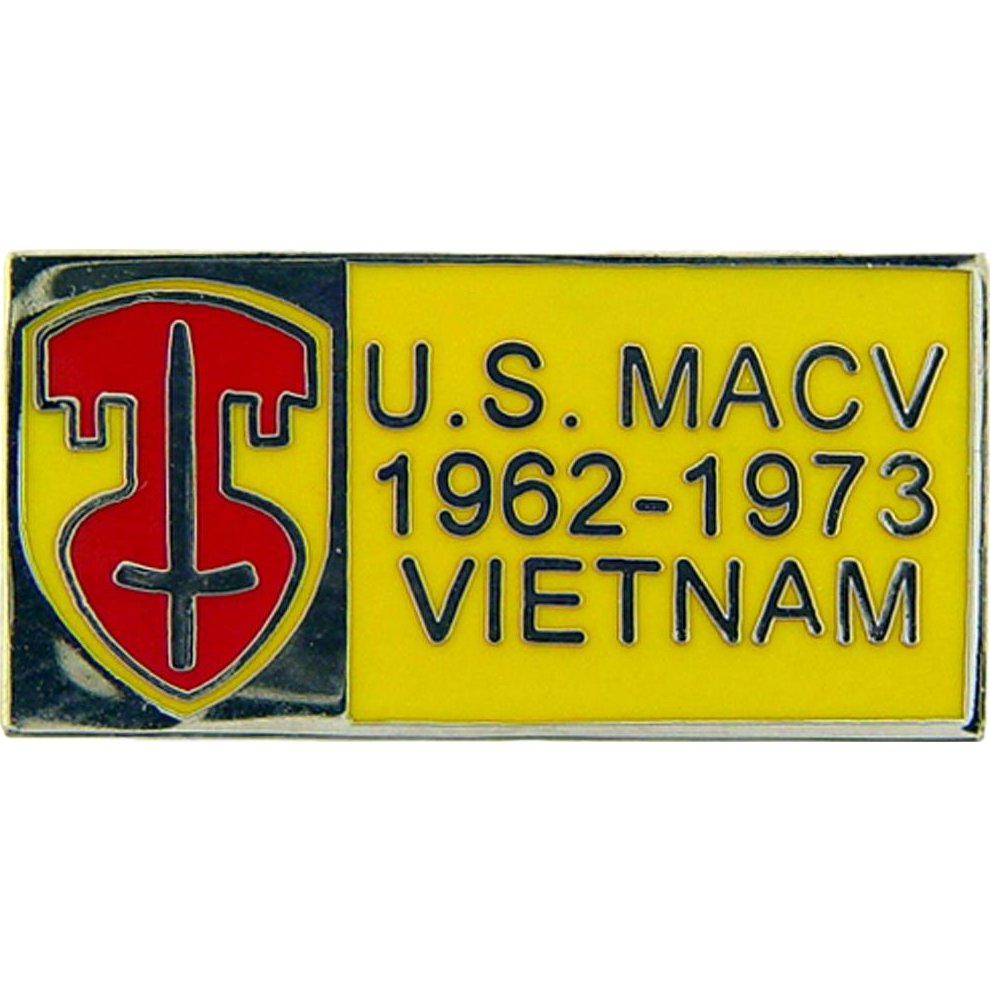 U.S. Military Assistance Command Vietnam Pin 1 1/8&#x22;