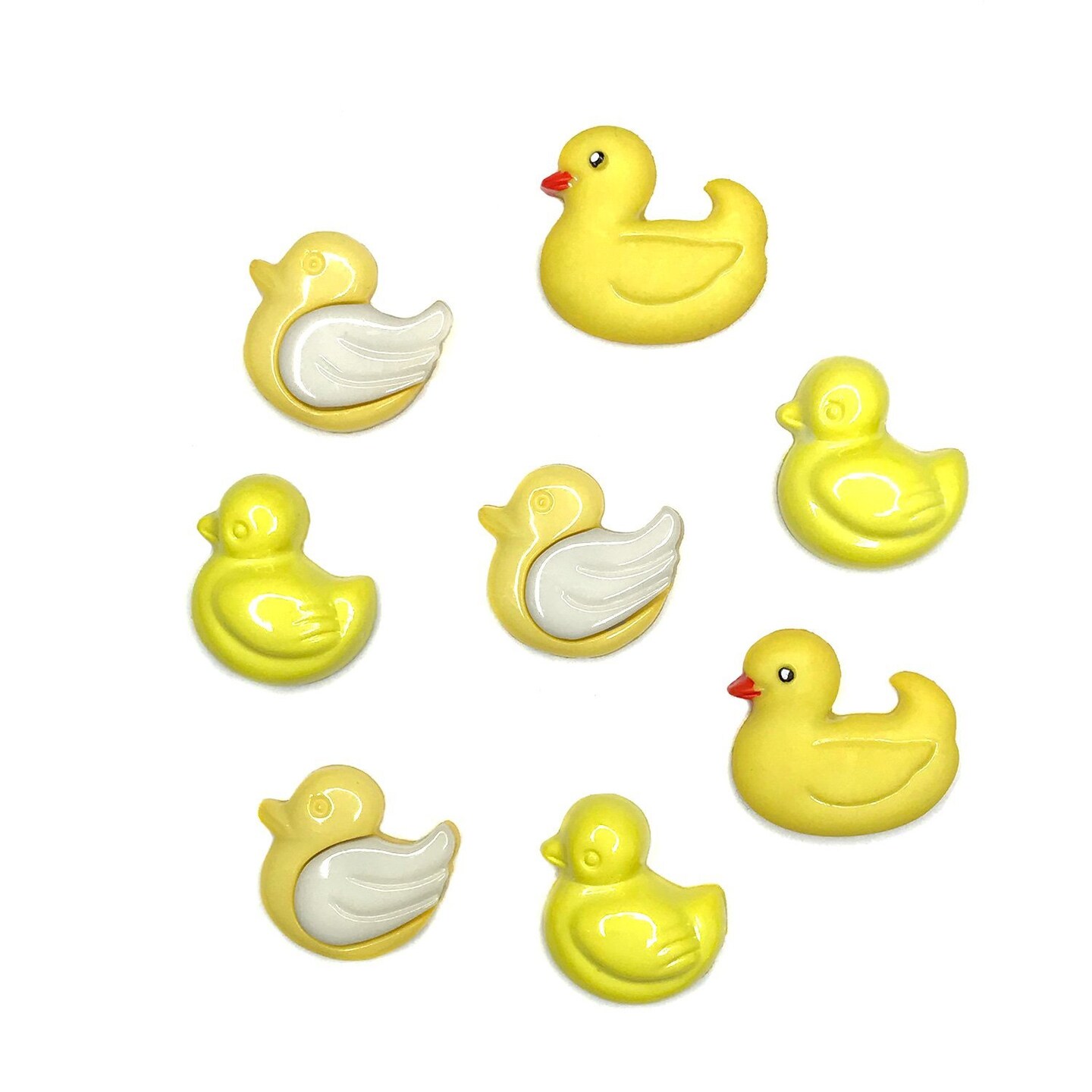 Buttons Galore and More Craft &#x26; Sewing Buttons - Duckies - 24 Buttons