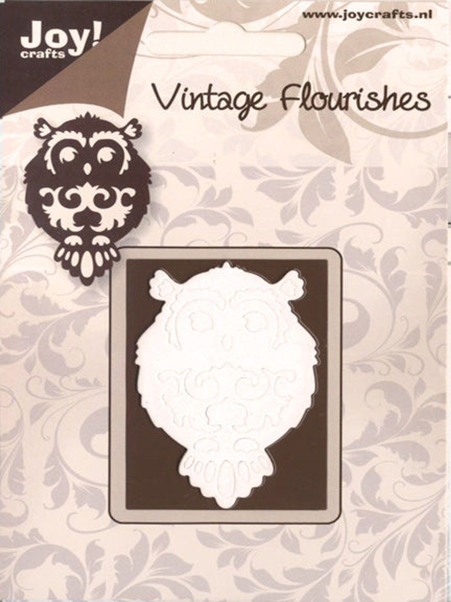 Joy! Crafts  Dies - Vintage Flourishes-Owl
