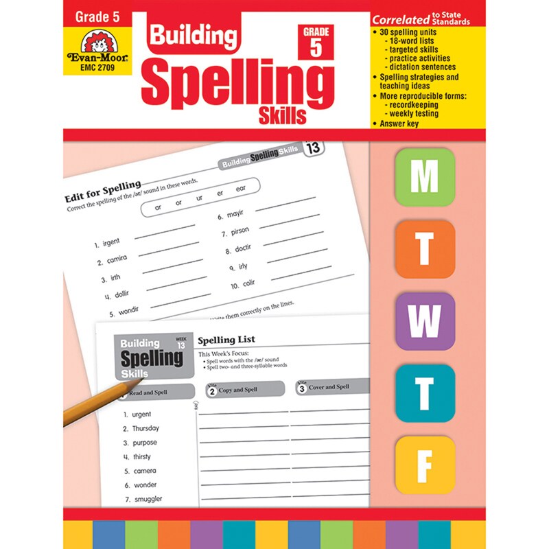 Building Spelling Skills, Teacher&#x27;s Edition, Grade 5