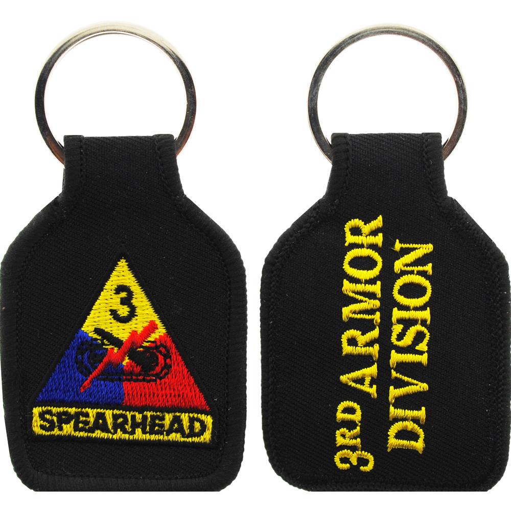 U.S. Army 3rd Armored Division Keychain