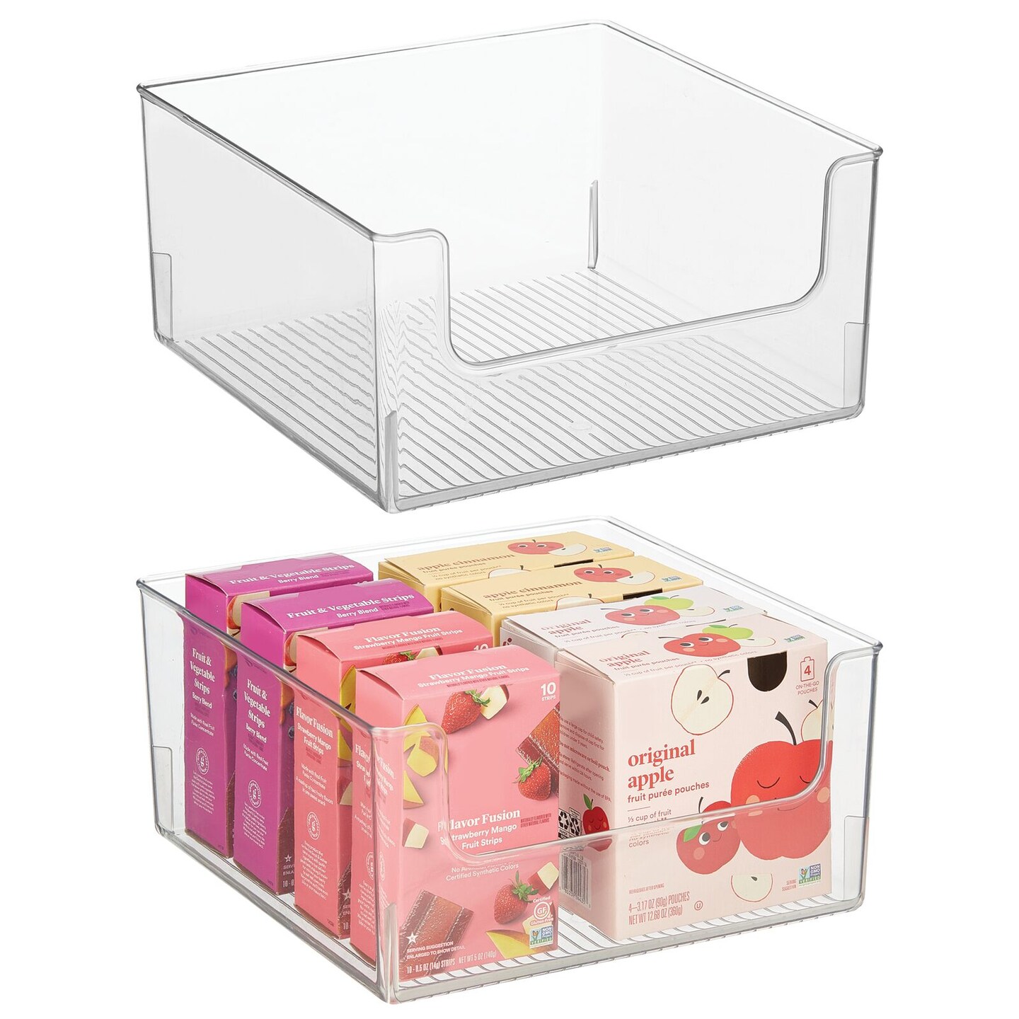 mDesign Kitchen Plastic Storage Organizer Bin with Open Front | Michaels