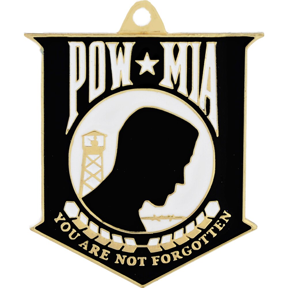 POW MIA Logo Keychain You Are Not Forgotten Key Ring Military Gifts Men Women