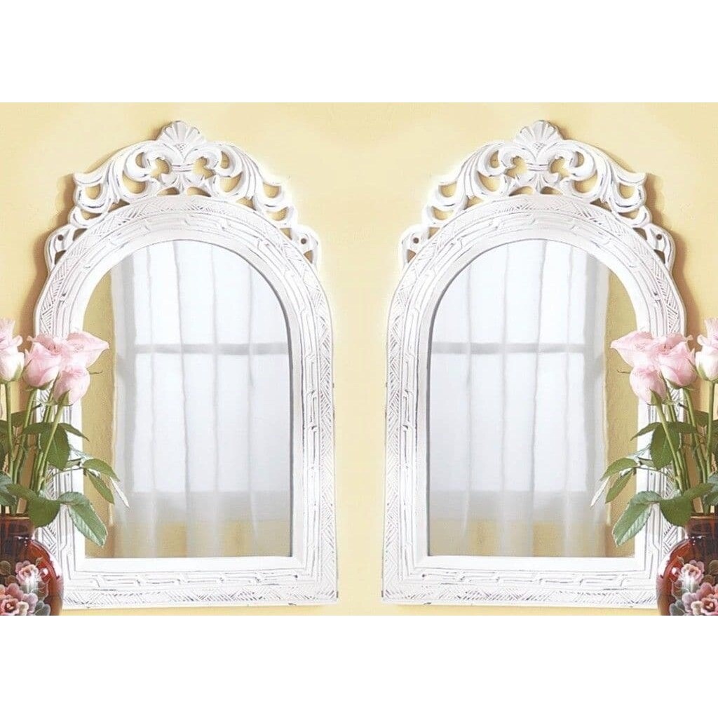 Accent Plus Set of 2 Arched-top Wall Vintage Mirrors
