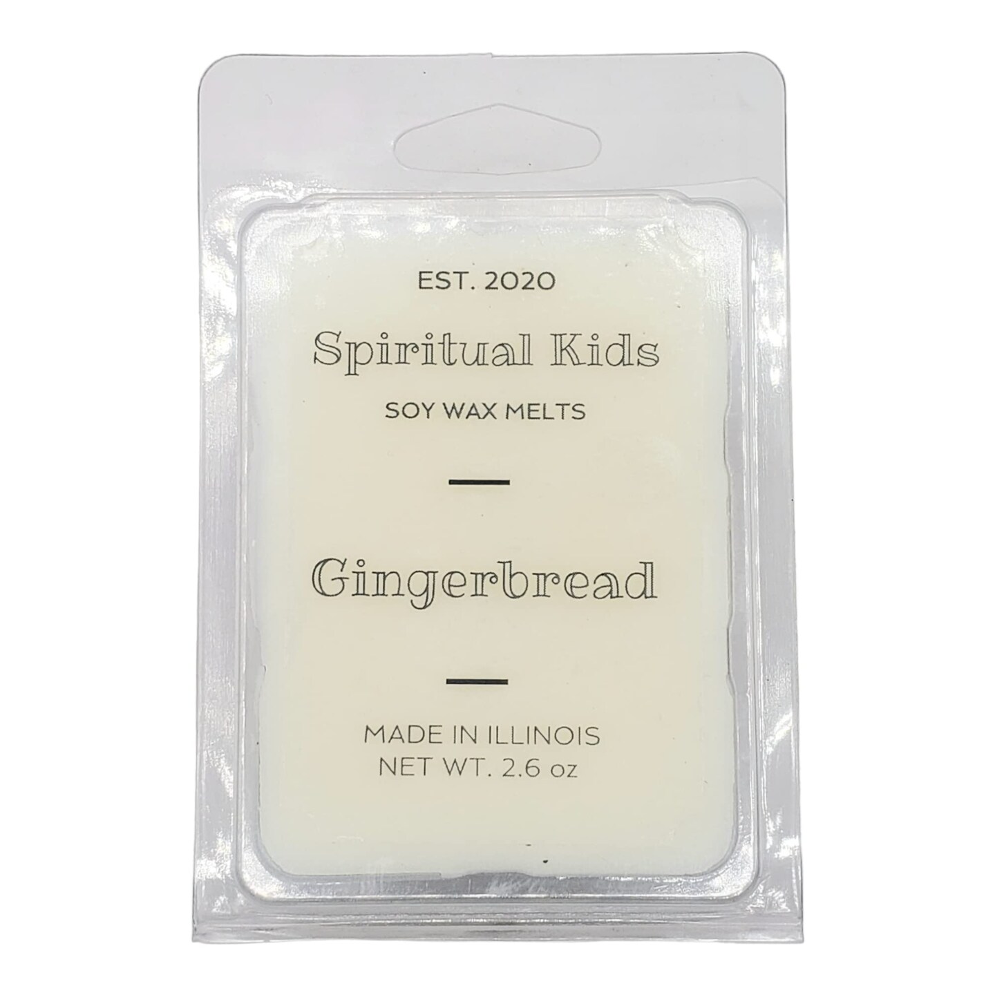 Gingerbread Soy Wax Melts 2.6oz 6 cubes Hand Poured with Fragrant/Essential Oils! | Food Scented Wax Melts