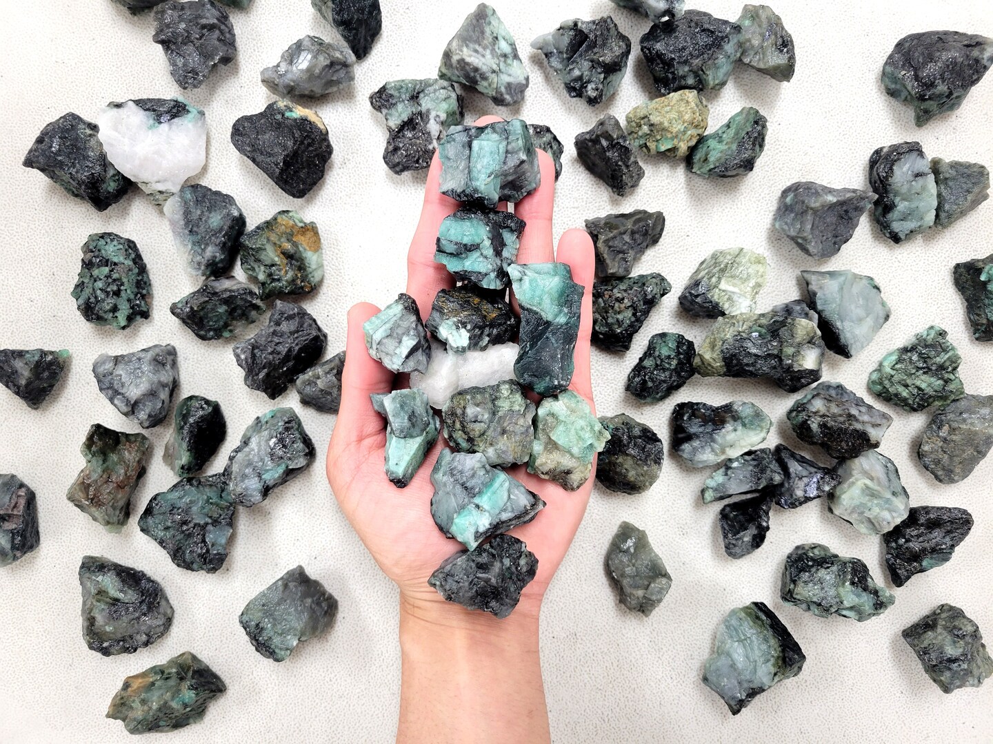 Rough Emerald Crystal Stones Bulk Rough Crystals Michaels