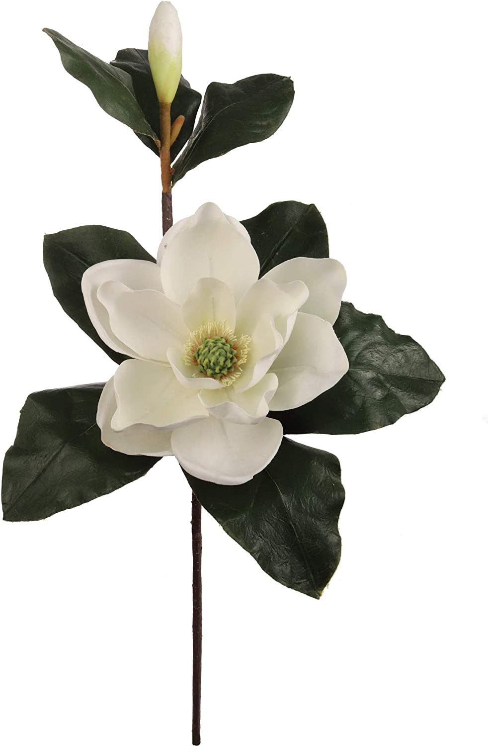 27-Inch Artificial Silk Magnolia: Lifelike Decor for Your Home or Office
