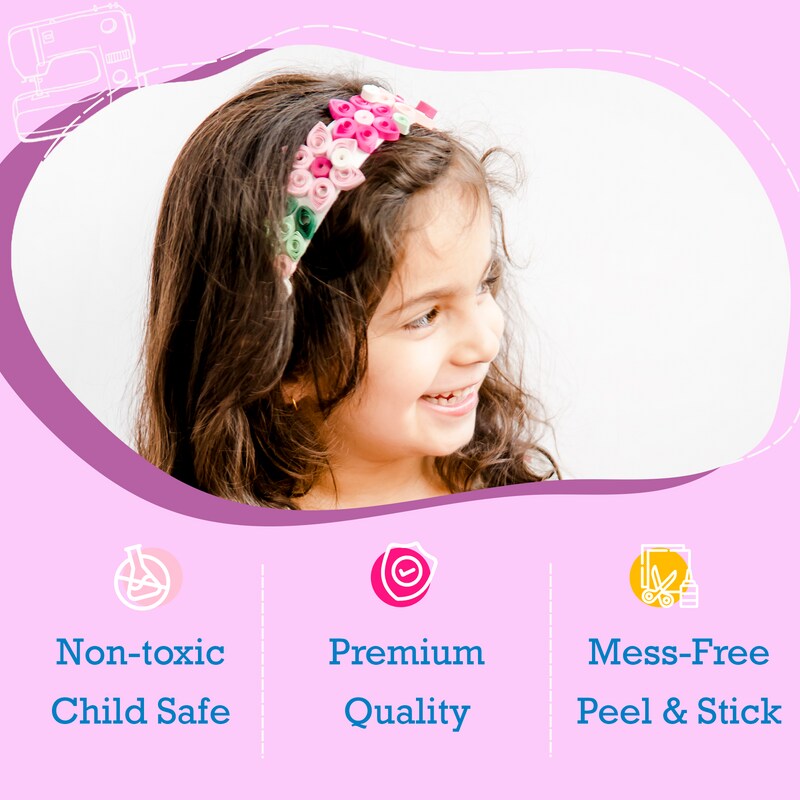 Fashion Themed Kit for Girls | 3 Craft Projects in 1 Box | Best Girl Gift for Ages 6 7 8 9 10 Years | Includes Beautiful Felt and Foam Embellishments (Little Fashionista 3-in-1)