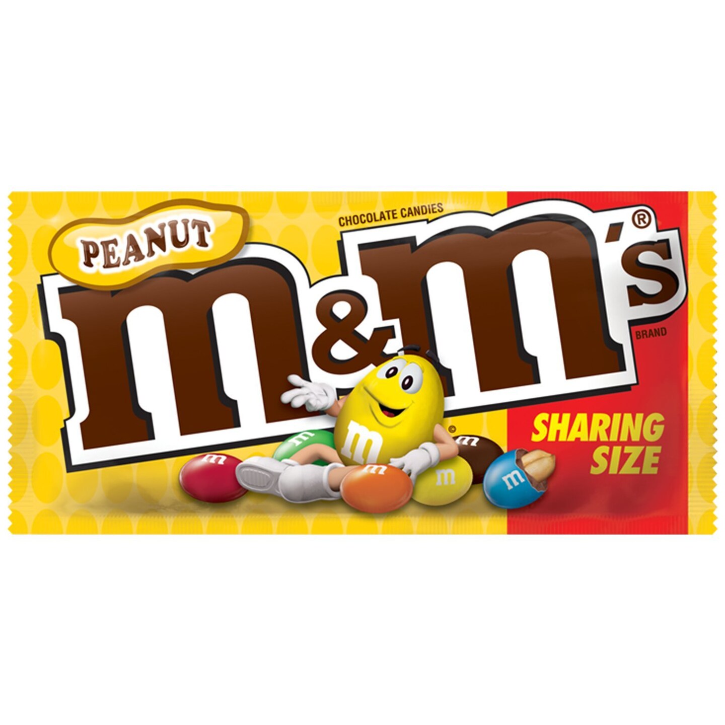 Peanut Chocolate Candy Sharing Size 3.27 oz (Case of 24)