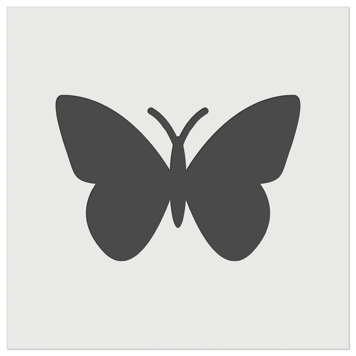 Butterfly Solid Wall Cookie DIY Craft Reusable Stencil