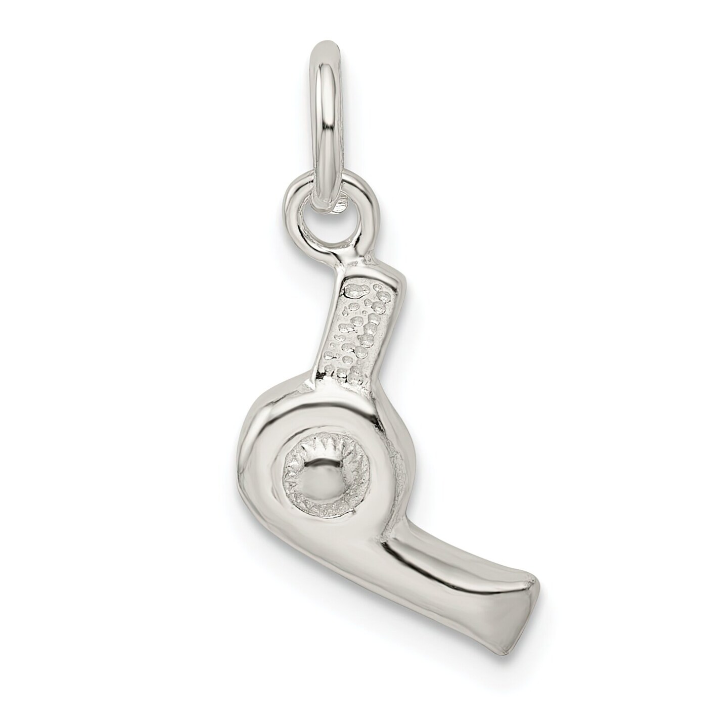 Sterling Silver Hair Dryer Charm Pendant Stylist Jewerly 20mm x 10mm