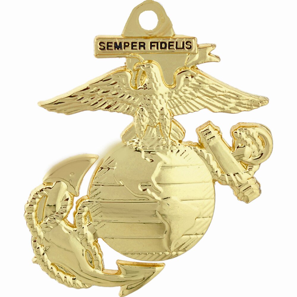 Marine Corps Semper Fidelis Key Ring Military Keychain Collectible Gifts