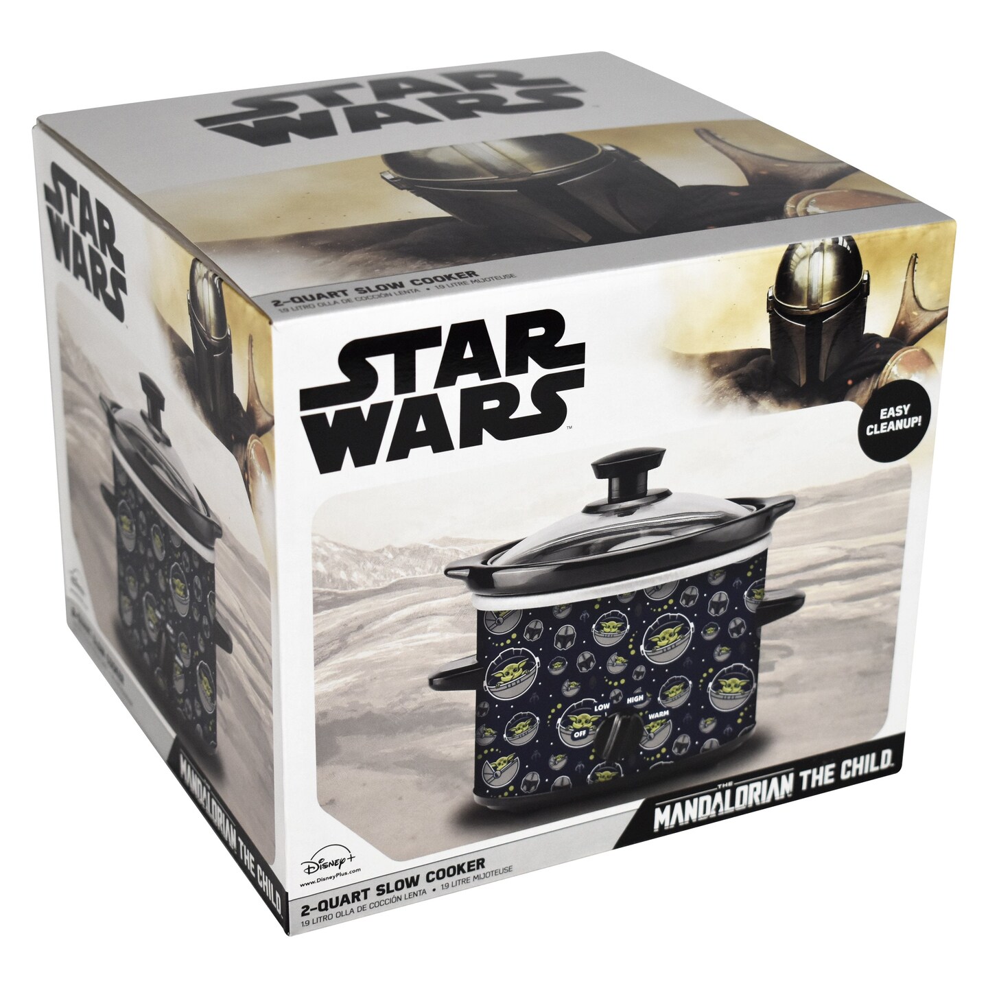 Uncanny Brands Star Wars The Mandalorian 2-Quart Slow Cooker