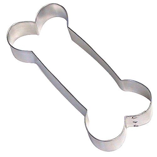 CookieCutter.Com Dog Bone Cookie Cutter 5 Inch –Tin Plated Steel Cookie Cutters – Made In The USA