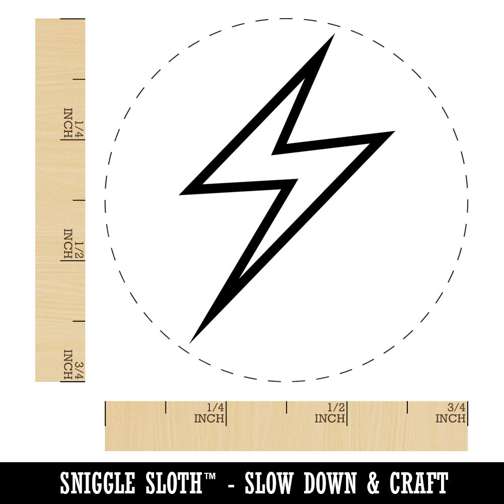 Sniggle Sloth Wine Glass Outline Self-Inking Stamp - 1/2 Inch Mini Rubber Stamper For Planners, Journals, Crafting (Brown Ink)
