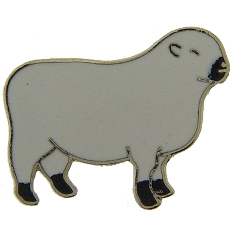 Suffolk Sheep Pin 1&#x22;