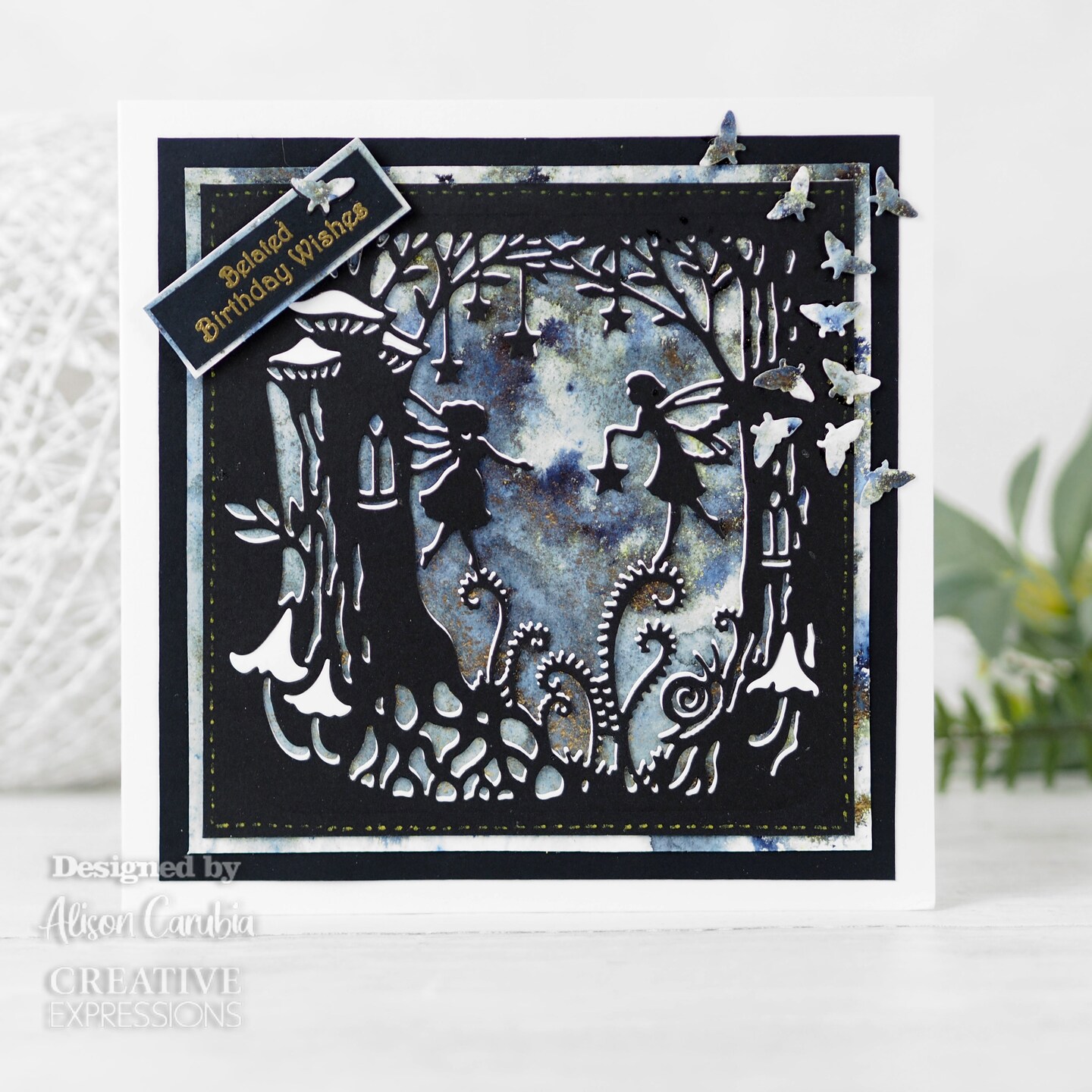 Creative Expressions  Paper Cuts Scene Enchanted Forest Craft Die