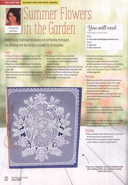 Parchment Craft Magazine  - July 2019