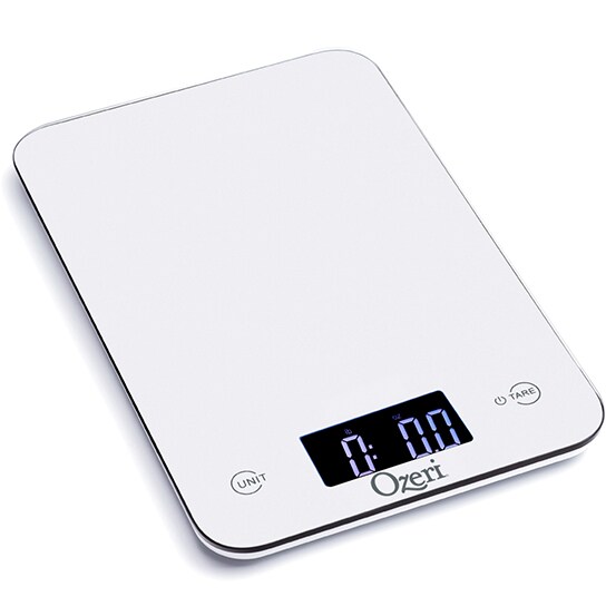 Ozeri Pro II Digital Kitchen Scale with Removable Glass Platform