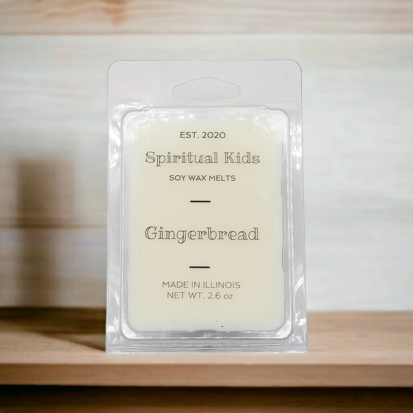Gingerbread Soy Wax Melts 2.6oz 6 cubes Hand Poured with Fragrant/Essential Oils! | Food Scented Wax Melts