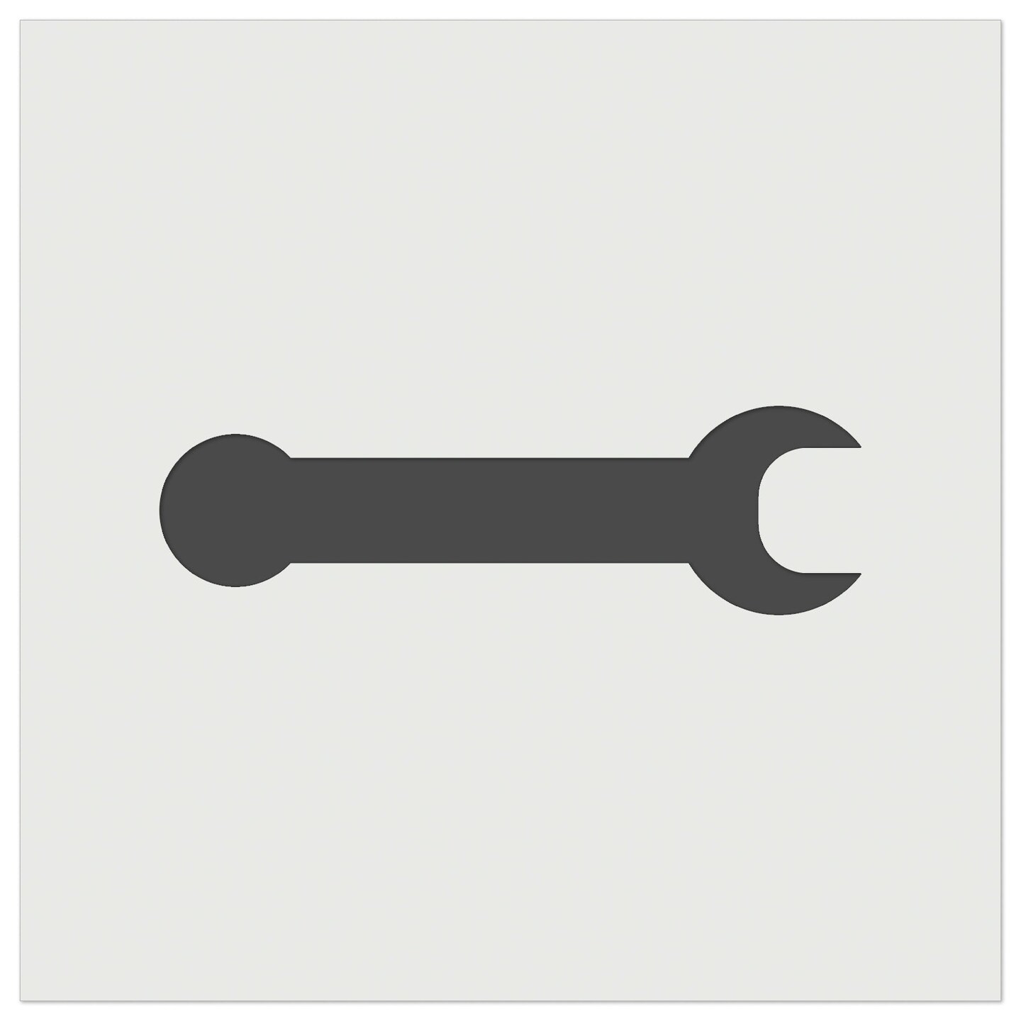 Wrench Solid Wall Cookie DIY Craft Reusable Stencil