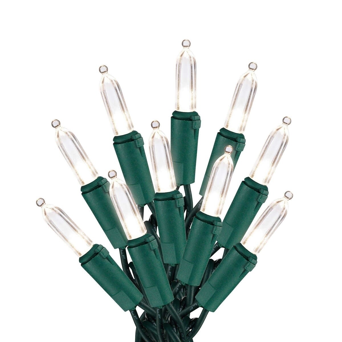 Sylvania Stay-Lit 100 Mini Pure White LED Lights, 2 Pack