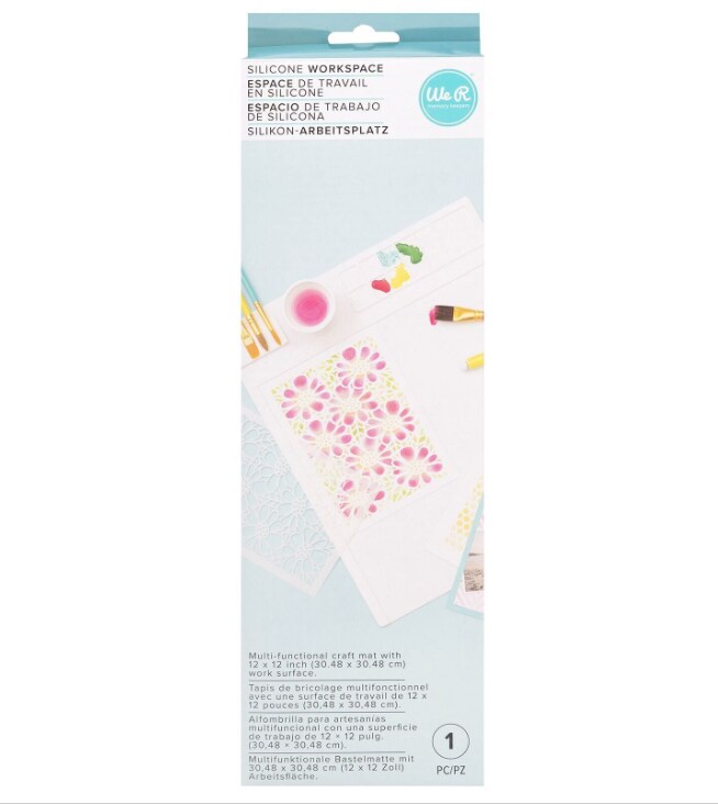 We R Memory Keepers Silicon Workspace and Stencil Mat 12"x12" 60000699