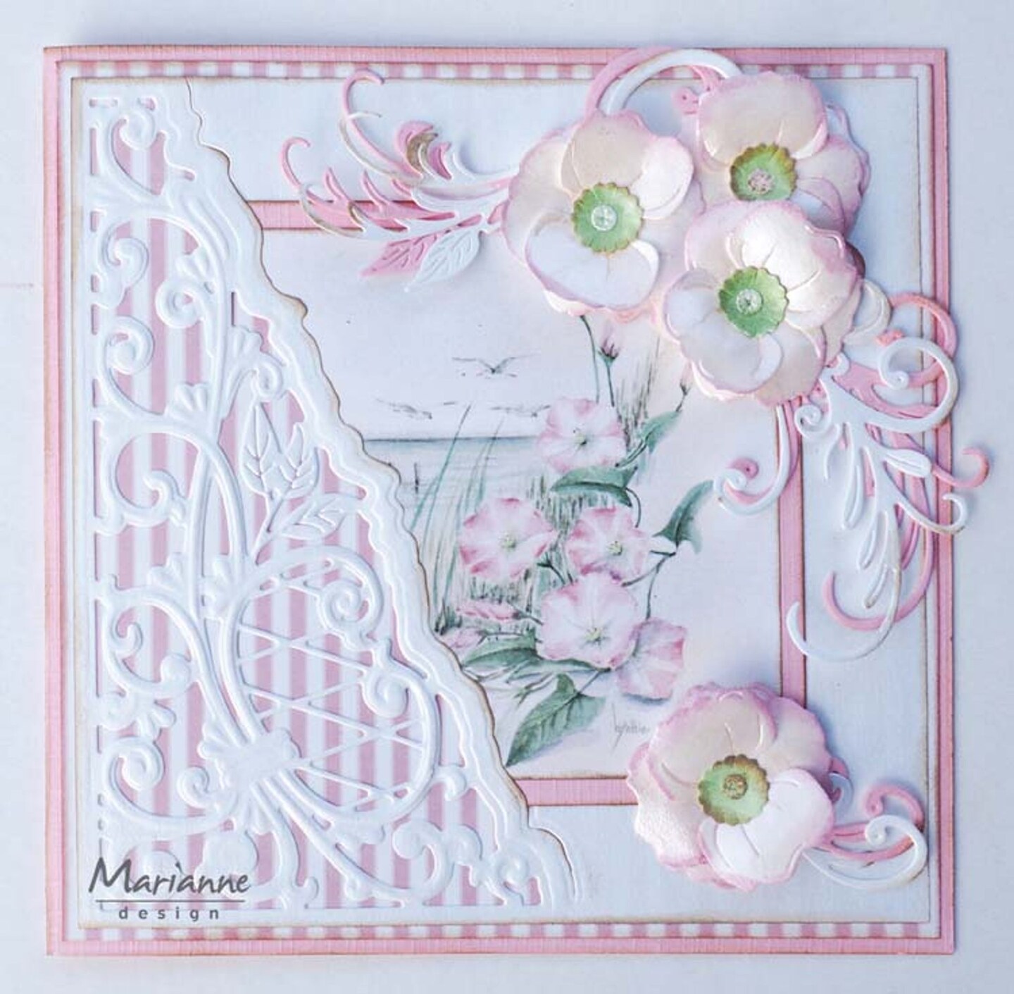 Marianne Design  Creatables Anja&#x27;s Swirl Corner