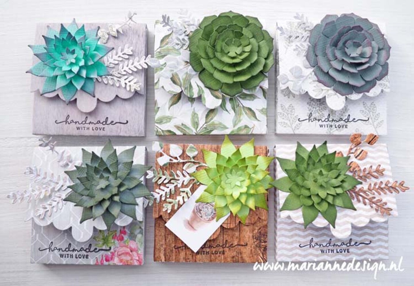 Marianne Design  Craftables Succulent (Pointed)